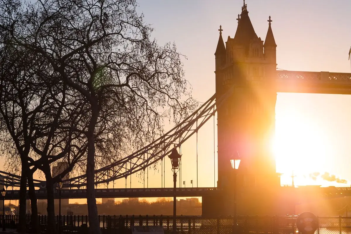 Tower Bridge at sunrise